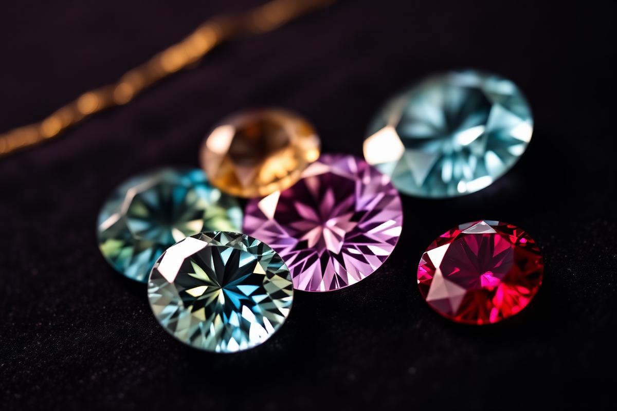 Colourful gemstones enhanced by E-beam irradiation